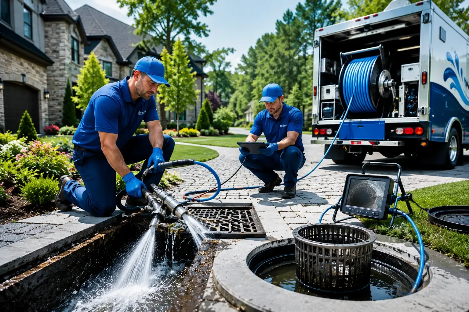 Local outdoor drain cleaning professionals in Pottersville, MO